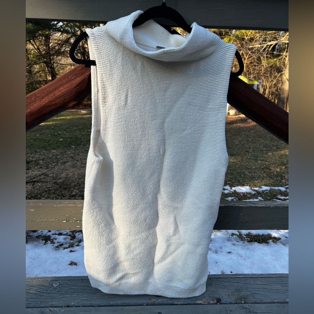 Free People Sleeveless Tunic Sweater